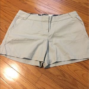 Beige JCrew shorts